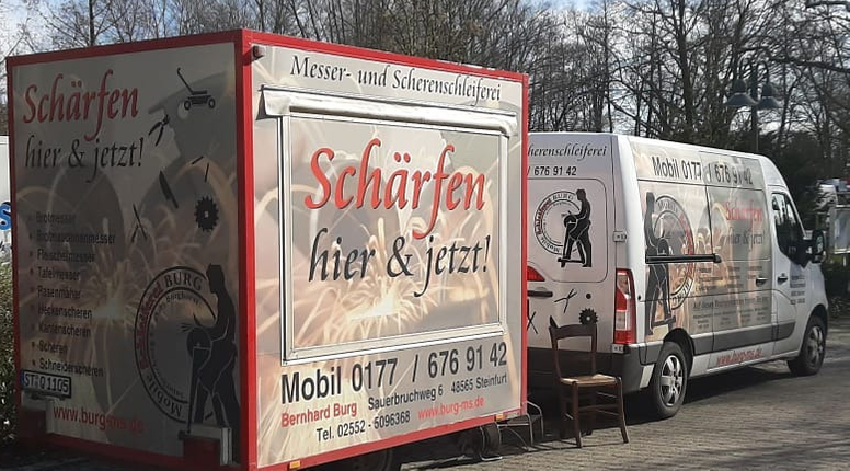 Burg mobile Schleiferei Münster